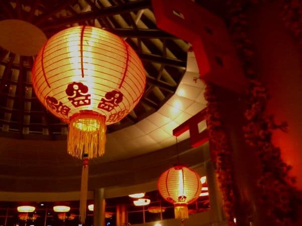 Red Chinese lanterns