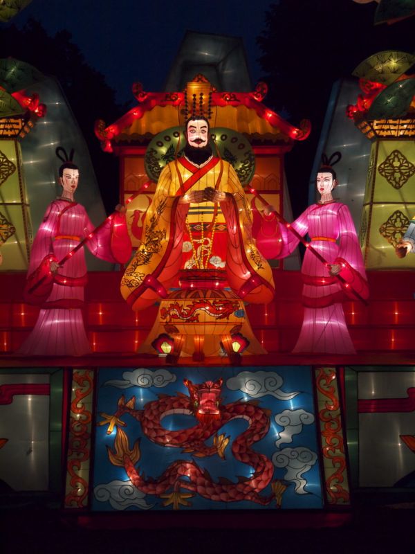 Chinese lantern festival display